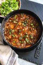 Hot & Sour Vegetable Soup