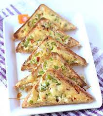 Cheese Chilly Toasts 